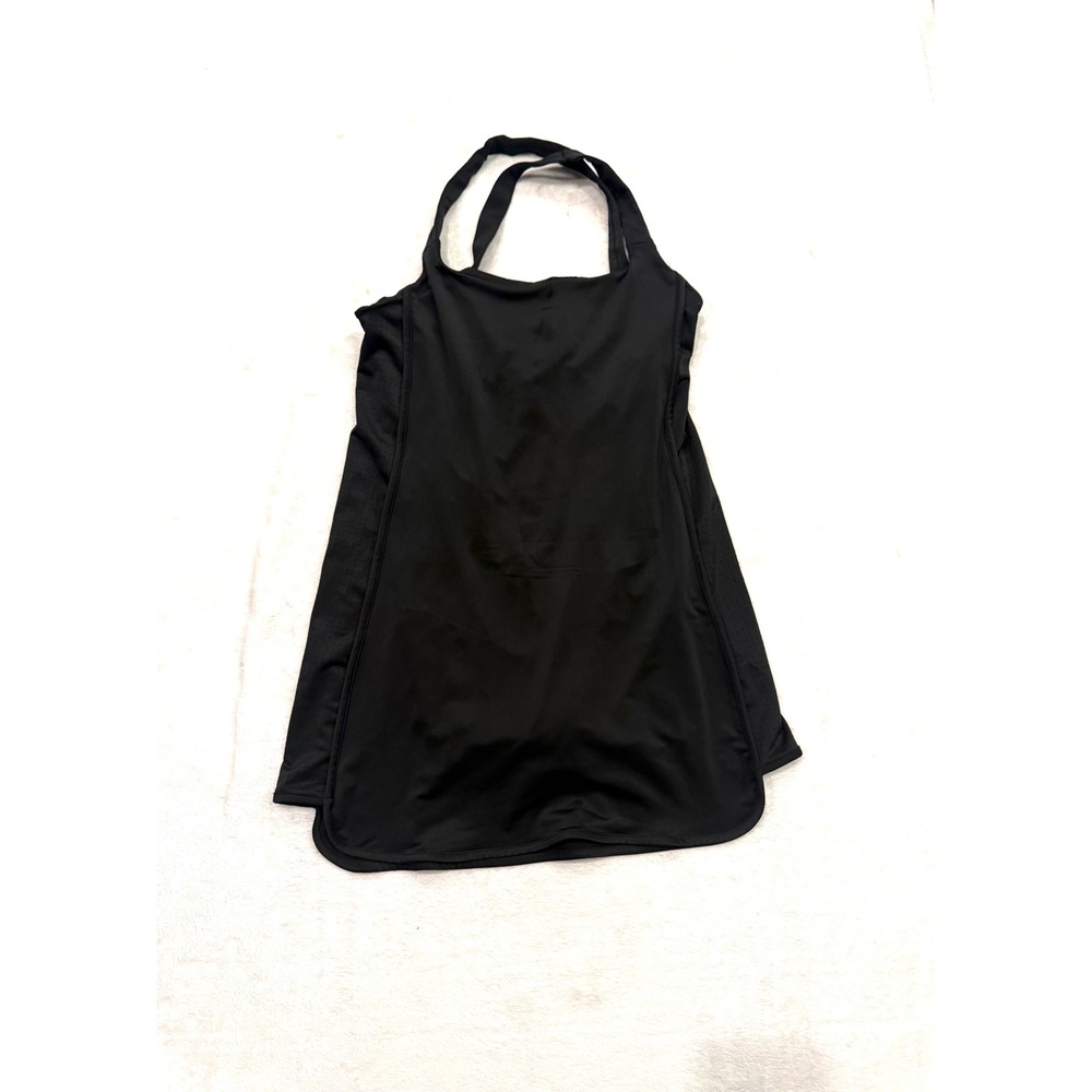 Love & Sports Womens Black Tennis Dress Skort Athletic Mini Dress Size M